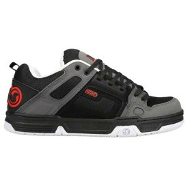 ディーブイエス DVS Men's Comanche Black Cha Fiery Red Nubuck Low Top Sneaker Shoes Clothing ... メンズ