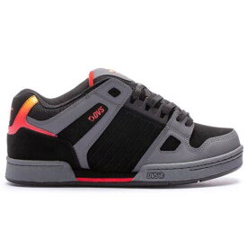 ディーブイエス DVS Men's Celsius Charc Black Red Nubuck Low Top Sneaker Shoes Clothing Appar... メンズ