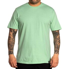 Sullen Men's Solids Premium Neptune Green Short Sleeve T Shirt Clothing Appar... メンズ