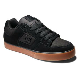 ディーシー DC Shoes Men's Pure Black/Gum (bgm) Low Top Sneaker Shoes Clothing Apparel Sk... メンズ