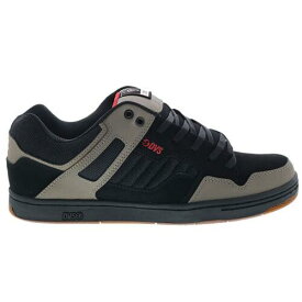 ディーブイエス DVS Men's Enduro 125 Lutzka Brindle Black Red Nubuck Low Top Sneaker Shoes Cl... メンズ