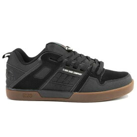 ディーブイエス DVS Men's Comanche 2.0+ Low Top Sneaker Shoes Black Gum Footwear Skateboardin... メンズ