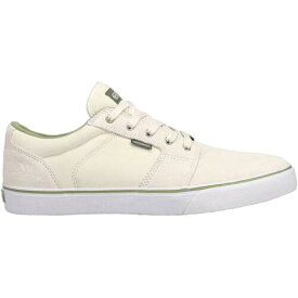 エトニーズ Etnies Men's Barge LS White/Green Low Top Sneaker Shoes Clothing Apparel Skat... メンズ