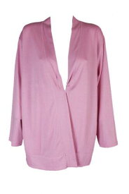 CharterClub Charter Club Orchid Smoke Long-Sleeve Open-Front Knit Pajama Cardigan S レディース