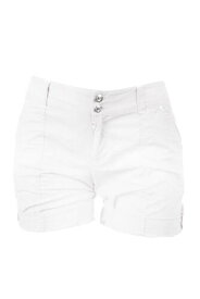 INC Inc International Concepts White Cuffed Twill Shorts 16 レディース