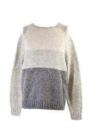 ClubRoom Club Room Silver Colorblocked Crew-Neck Sweater XL メンズ