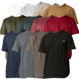 ディッキーズ Dickies Men's T-Shirt Short Sleeve Heavyweight Pocket Relaxed Fit T-Shirt メンズ