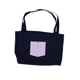 Ben Davis Unisex Tote Bag 100% Cotton Canvas Fabric Hickory Stripe Pocket Bag メンズ