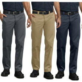 ディッキーズ Dickies Men's Pants Slim Fit Straight Leg Wrinkle Resistant Durable Work Pants メンズ