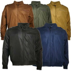 Maximos Men's Jacket Athletic Lightweight Water Resistant Full-Zip Slim Fit Racer Coat メンズ