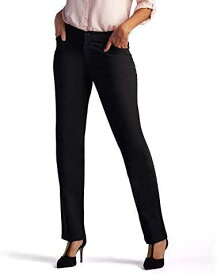 リー LEE Women's Relaxed Fit All Day Straight Leg Pant Black Size 18 Short レディース