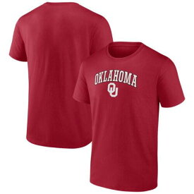 2023/12/25 Men's Fanatics Crimson Oklahoma Sooners Campus T-Shirt メンズ