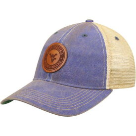 Legacy Athletic レガシー アスレチック Men's Navy West Virginia Mountaineers Target Old Favorite Trucker Snapback Hat メンズ
