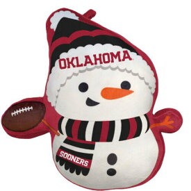 Pegasus Oklahoma Sooners Holiday Snowman Plushlete Pillow ユニセックス