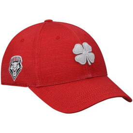 Black Clover Men's Cherry New Mexico Lobos Crazy Luck Memory Fit Flex Hat メンズ