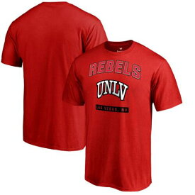 Fanatics Men's Red UNLV Rebels Campus Icon T-Shirt メンズ