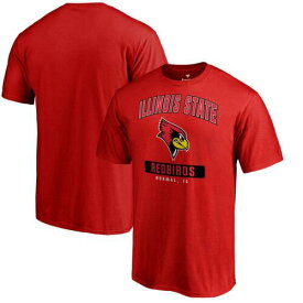 Fanatics Men's Red Illinois State Redbirds Campus Icon T-Shirt メンズ