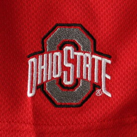 Profile Varsity Men's Scarlet Ohio State Buckeyes Big & Tall Textured Inserts Mesh Shorts メンズ