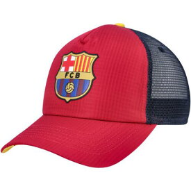Fan Ink ファン インク Men's Red Barcelona Aspen Trucker Adjustable Hat メンズ