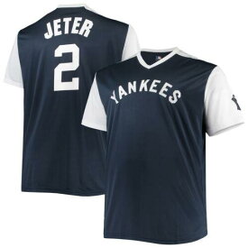 Profile Men's Derek Jeter Navy/White New York Yankees Cooperstown Collection Replica メンズ