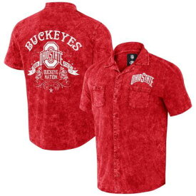 Men's Darius Rucker Collection by Fanatics Scarlet Ohio State Buckeyes Team メンズ