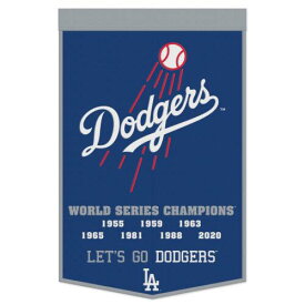 ウィンクラフト WinCraft Los Angeles Dodgers 24 x 38 Championship Banner ユニセックス