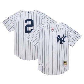 ミッチェルアンドネス Men's Mitchell & Ness Derek Jeter White New York Yankees 2014 Cooperstown メンズ