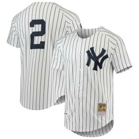 ミッチェルアンドネス Men's Mitchell & Ness Derek Jeter White New York Yankees 1997 Cooperstown メンズ