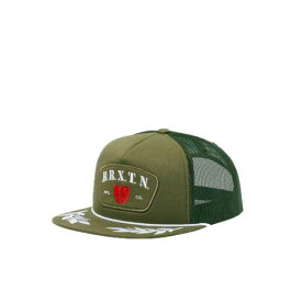 ブリクストン Brixton Peace Shield MP Snapback Trucker Hat (Olive Surplus) Foam Cap メンズ