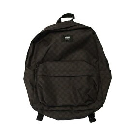 バンズ Vans Old Skool H2O Check Backpack (Black/Charcoal) School Book Bag メンズ