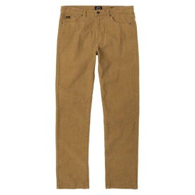 ルーカ RVCA Daggers Pigment Corduroy Jeans (Bronze) Men's Slim Straight Fit Pants メンズ