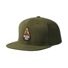 ブリクストン Brixton Holt MP Snapback Hat (Military Olive) 6-Panel Patch Cap メンズ