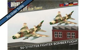 Battlefront Miniatures Su-17 Fitter Fighter-bomber Flight Soviet World War III Team Yankee NEW