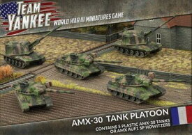 Battlefront Miniatures AMX-30 Tank Platoon (Plastic) French World War III Team Yankee
