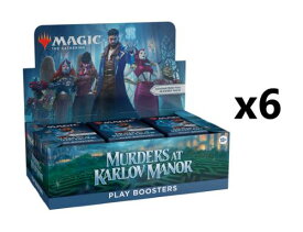 2023/12/28 SEALED CASE! 6x Play Booster Box Murders at Karlov Manor MKM MTG