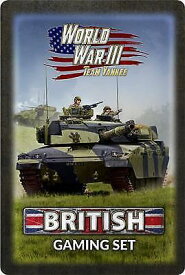 Battlefront Miniatures British Gaming Set Tin WWIII Team Yankee