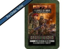 Battlefront Miniatures British Airborne Tin Gaming Set Flames of War Bulge NEW