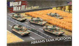 Battlefront Miniatures Abrams Tank Platoon American Team Yankee World War III