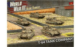 Battlefront Miniatures T-64 Tankovy Tank Company Soviet Team Yankee World War III