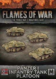 Battlefront Miniatures Panzer I Infantry Tank Platoon German Eastern Front Mid-War Flames of War