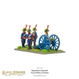 Warlord Games Napoleonic Spanish foot artillery howitzer Black Powder Warlord