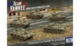 Battlefront Miniatures Magach 6 Tank Platoon Israeli WWIII Team Yankee