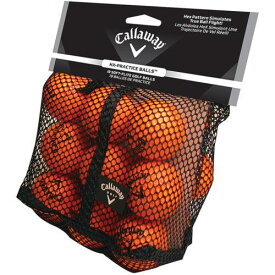 キャロウェイ Callaway HX Practice Golf Balls - 18 Pack - Orange メンズ