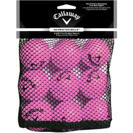 キャロウェイ Callaway HX-Practice Golf Balls - 9 Pack - Pink ユニセックス