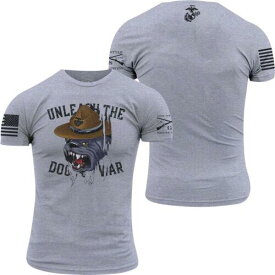 グラント Grunt Style USMC - Dogs Of War T-Shirt - Gray メンズ