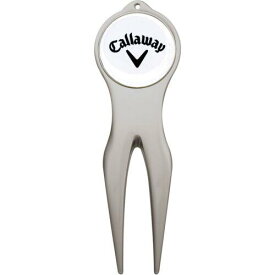 キャロウェイ Callaway Divot Repair Tool and Golf Ball Marker - Silver ユニセックス