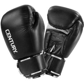 Century Martial Arts センチュリー Century Creed Hook and Loop Sparring Boxing Gloves - 18 oz. - Black/White ユニセックス