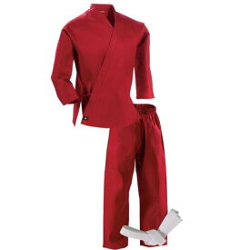 Century Martial Arts センチュリー Century Kid's 6 oz. Lightweight Student Uniform with Elastic Pants - Red ユニセックス