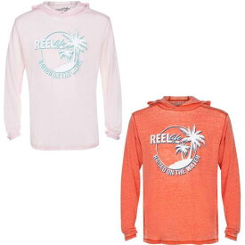 Reel Life Circle Palm Ocean Washed Captiva Pullover Hoodie メンズ
