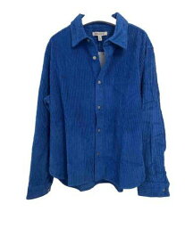 Urban Outfitters Shirt Corduroy Blue Medium New With Tags メンズ